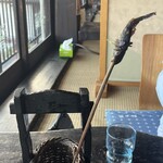 きのこの里 鈴加園 - 岩魚炭火焼き