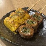 野菜巻き串 えくぼ - 