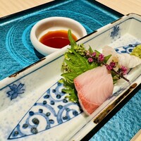 札幌 鮨 よこ田 - 二品目【お造り】