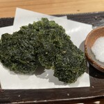 居酒家 駱駝 - 川のりの天ぷら