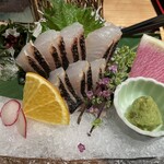 居酒家 駱駝 - グレ炙り刺し