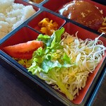 茶房那古屋 - 野菜サラダ