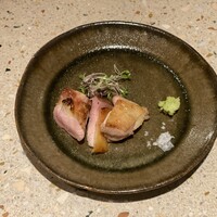 新福島焼鳥 B3 - 山梨の甲州地鶏　たたき