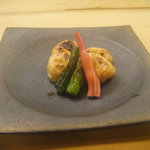 割烹 やました - フグ白子醤油焼