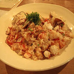 キッチン＆コーヒーCACTUS - シーフードチャーハン(Mサイズ・トマトソース味)