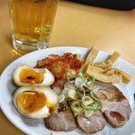 らーめん 鹿島家 黄金町店 - おつまみ盛り合わせ