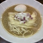 ヌードル＆スパイスカレー 今日の1番 - 朝限定セット ¥1,000-(税込) ※味玉は店主よりサービス(ありがとうございます！)