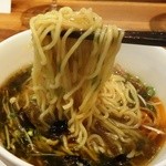 私厨房 勇 - 青海苔入りサンラータン麺