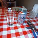 OSTERIA NAKANO - ノンアルコールビール　　　何故かこのお店はビール風味が合うと思います