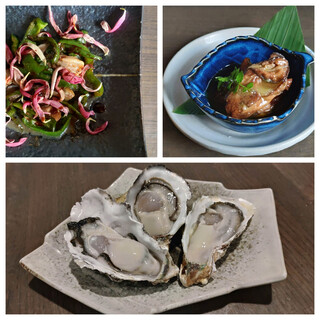 【大人気】生牡蠣あります！贅沢メニューが勢揃い！