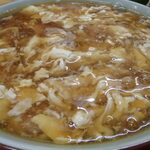 みさき庵 - かき玉そば