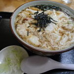 みさき庵 - たまごとじそば