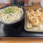 かけ中＋ちく天・かき揚げ・とり天