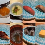 京都 鮨 まつもと - ランチ上にぎりコース②