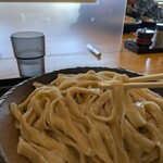 こんこ屋 - まずは麺だけを食べてみました　小麦の香りと味を感じます