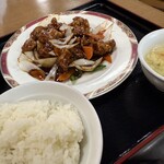 中華料理 春菜 - 贅沢セット　黒酢酢豚