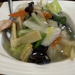 中華料理 春菜 - 海鮮お焦げ