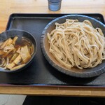 こんこ屋 - 『肉汁うどん 大盛』(¥830-税込)　ご対面