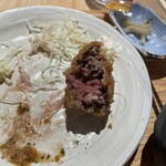 肉のウヱキ 五反田店 - 中が赤くて心配しましたが問題無し