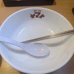 焼肉・冷麺ヤマト - スープ完飲