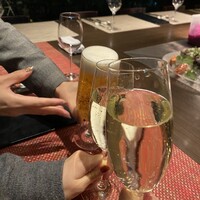 キャトルラパン - まずは3人で乾杯ねー