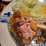 とんかつ七井戸 - まずは〜お醤油で
