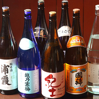 A wide variety of sake available! Perfect for a quick drink or a full banquet!