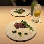 炭火炉端と肉 金しゃもじ - 