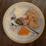 チーズの盛り合わせ
