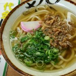 東筑軒黒崎うどん店 - かしわうどん