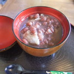 手打蕎麦眞 - そばぜんざい(530円)※平日限定