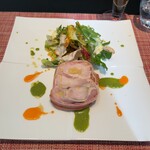 286564767 - 若鶏のテリーヌ　サラダ