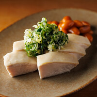 茹で鶏の葱生姜ソース