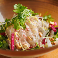 鮮魚の刺身仕立て