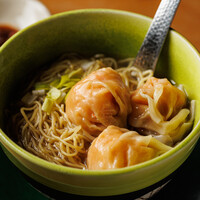 香港式ワンタン麺(小椀）