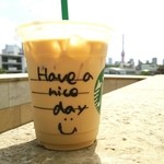 スターバックス・コーヒー - 7月っすね♪さ、夏だ。アイスダブルトールラテがマストですね♡