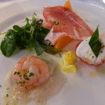 サバティーニ・ディ・フィレンツェ - 【H26.6.28】シェフお勧め前菜の盛り合わせ。