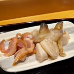 小笹寿し - ひも盛り