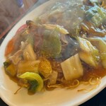 覇龍 - 五目あんかけ焼きそば