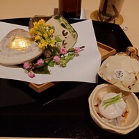 日本料理 山崎 - 共通に最初に出される、八寸