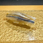 鮨shizuku 西天満 - サヨリ(絶品です)