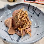 旨い肴と酒 ふるさと - しっとり鶏レバーの生姜煮