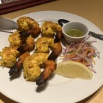 アジャンタ - 初めて頼んだエビの何ちゃら、ウマい！