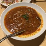 アジャンタ - アタイ、この店で初めての魚的カレー、ウマい！