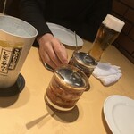 アジャンタ - アタイはビンボー焼酎でいいわ。