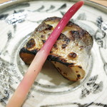 日本料理 太月 - 鉢肴　大分県産カマスの焼物　木の芽酢