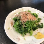 鳥昇 - 菜の花おひたし（税込418円）