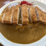 とんかつ かつしげ - カツカレー大盛のアップ
