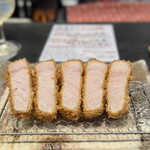 とんかつ ふじ井 - 千代幻豚ロース