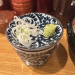 お食事処　萬揚げとん福天 - 蕎麦つゆ❗️